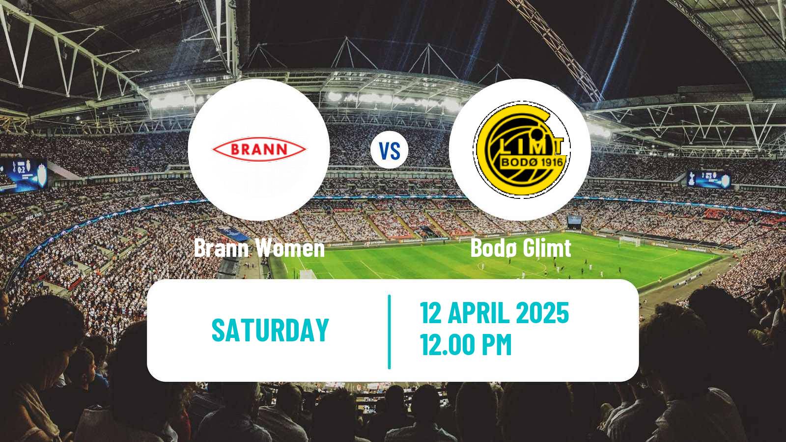 Soccer Norwegian Toppserien Women Brann - Bodø Glimt