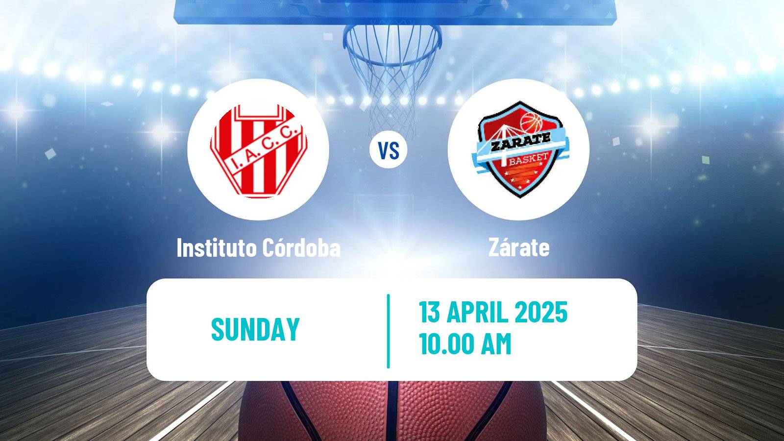 Basketball Argentinian LNB Instituto Córdoba - Zárate