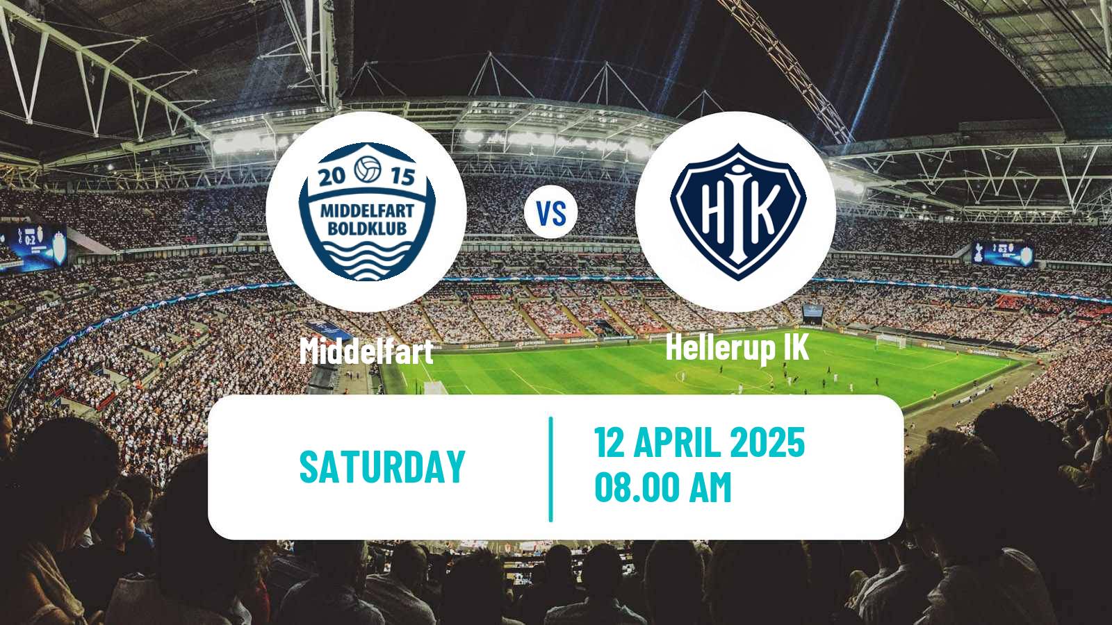 Soccer Danish 2 Division Middelfart - Hellerup