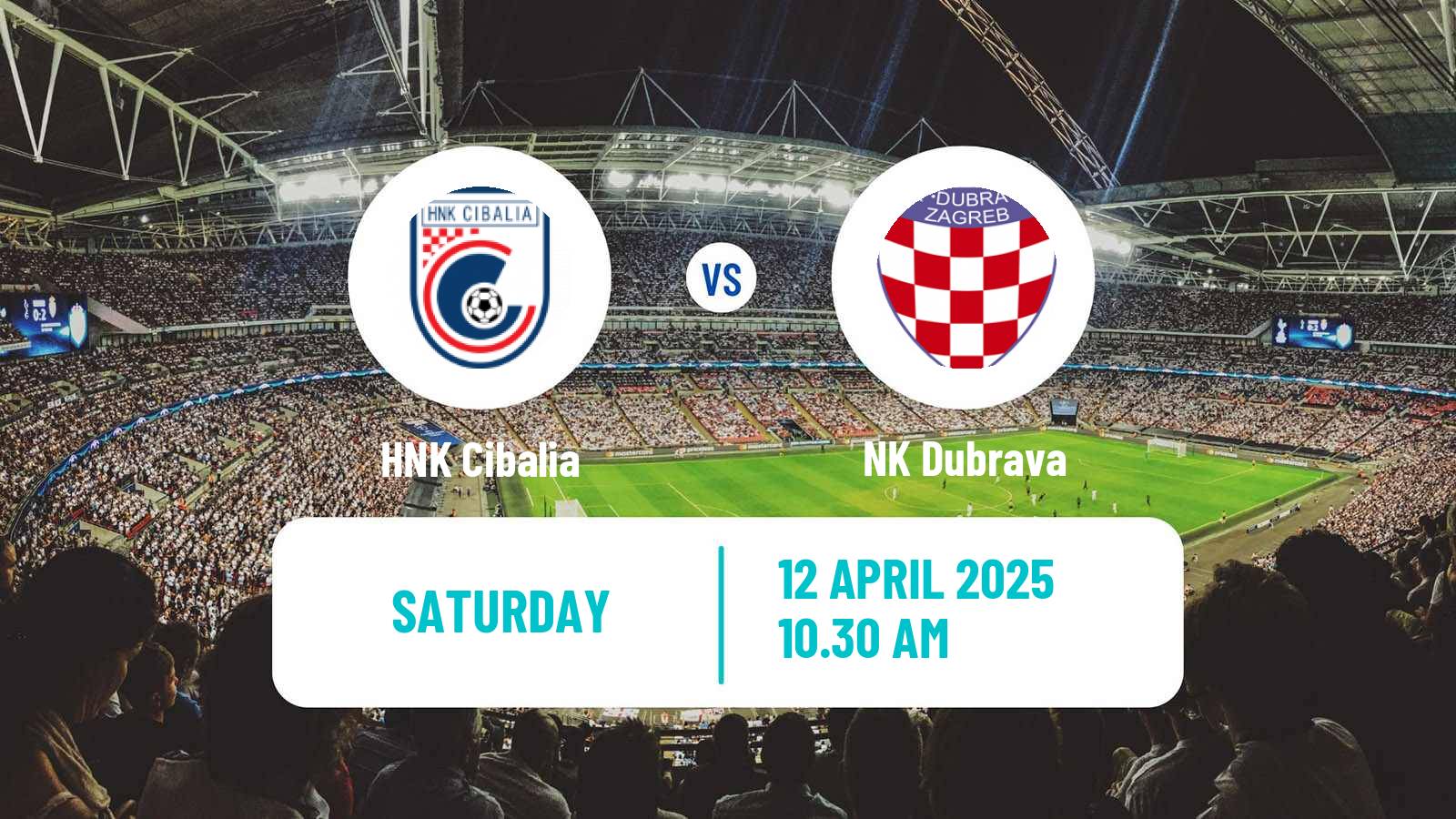 Soccer Croatian Prva NL Cibalia - Dubrava