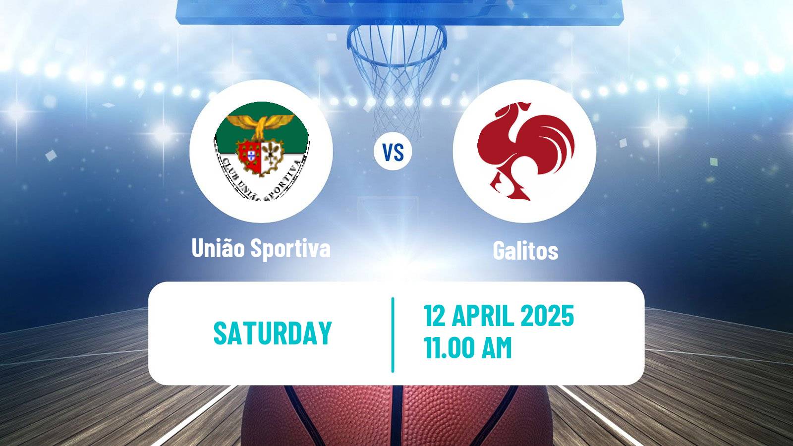 Basketball Portuguese LFB União Sportiva - Galitos