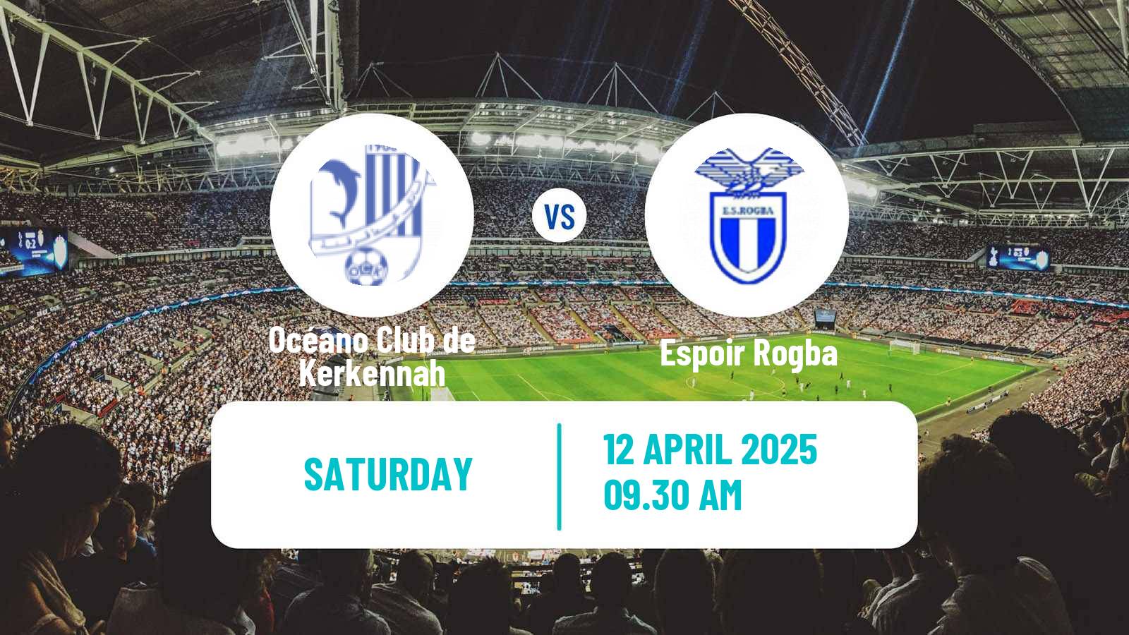 Soccer Tunisian Ligue 2 Océano Club de Kerkennah - Espoir Rogba
