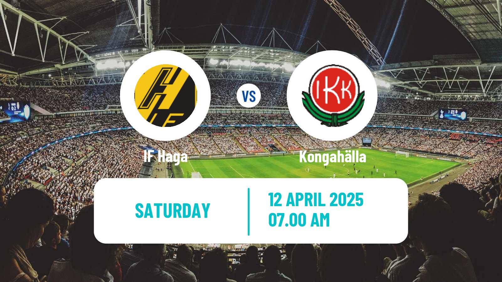 Soccer Swedish Division 2 - Norra Götaland Haga - Kongahälla