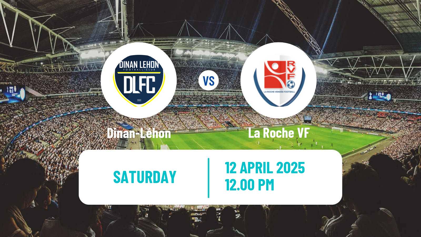 Soccer French National 2 - Group B Dinan-Léhon - La Roche VF
