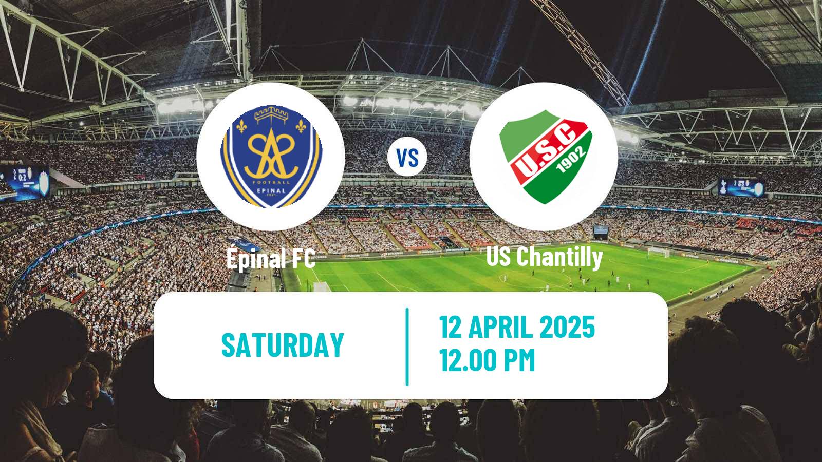 Soccer French National 2 - Group C Épinal - Chantilly