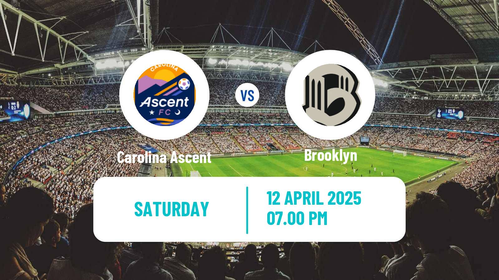 Soccer USL Super League Women Carolina Ascent - Brooklyn