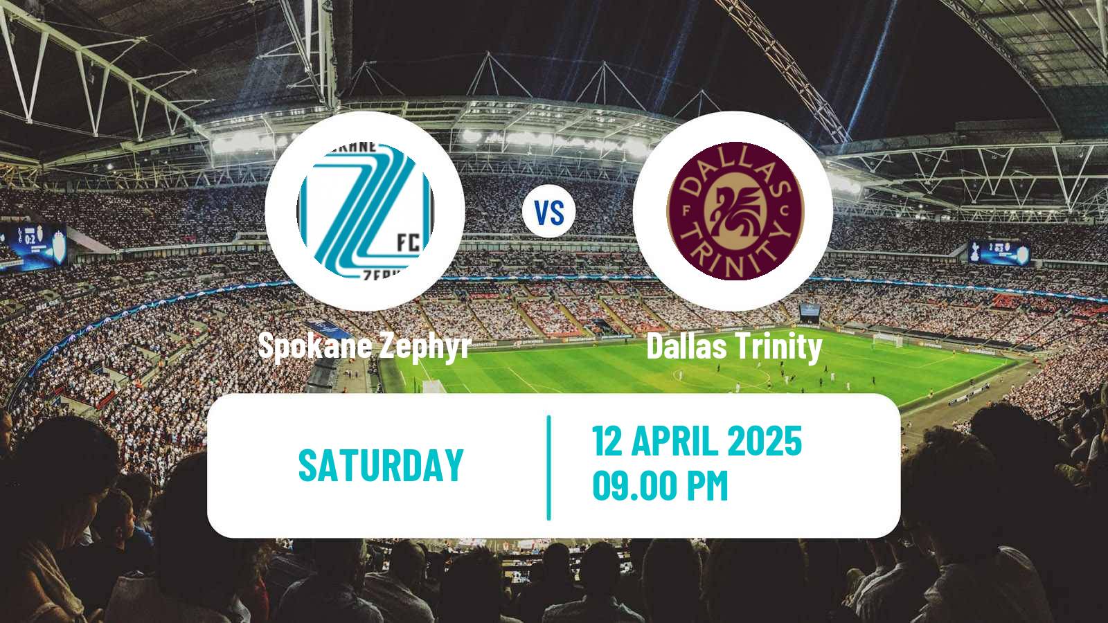 Soccer USL Super League Women Spokane Zephyr - Dallas Trinity