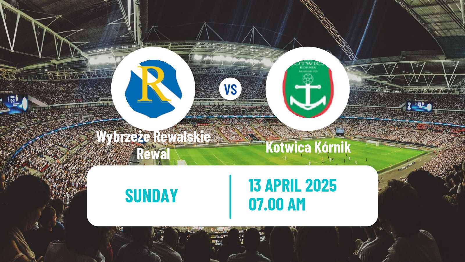 Soccer Polish Division 3 - Group II Wybrzeże Rewalskie Rewal - Kotwica Kórnik