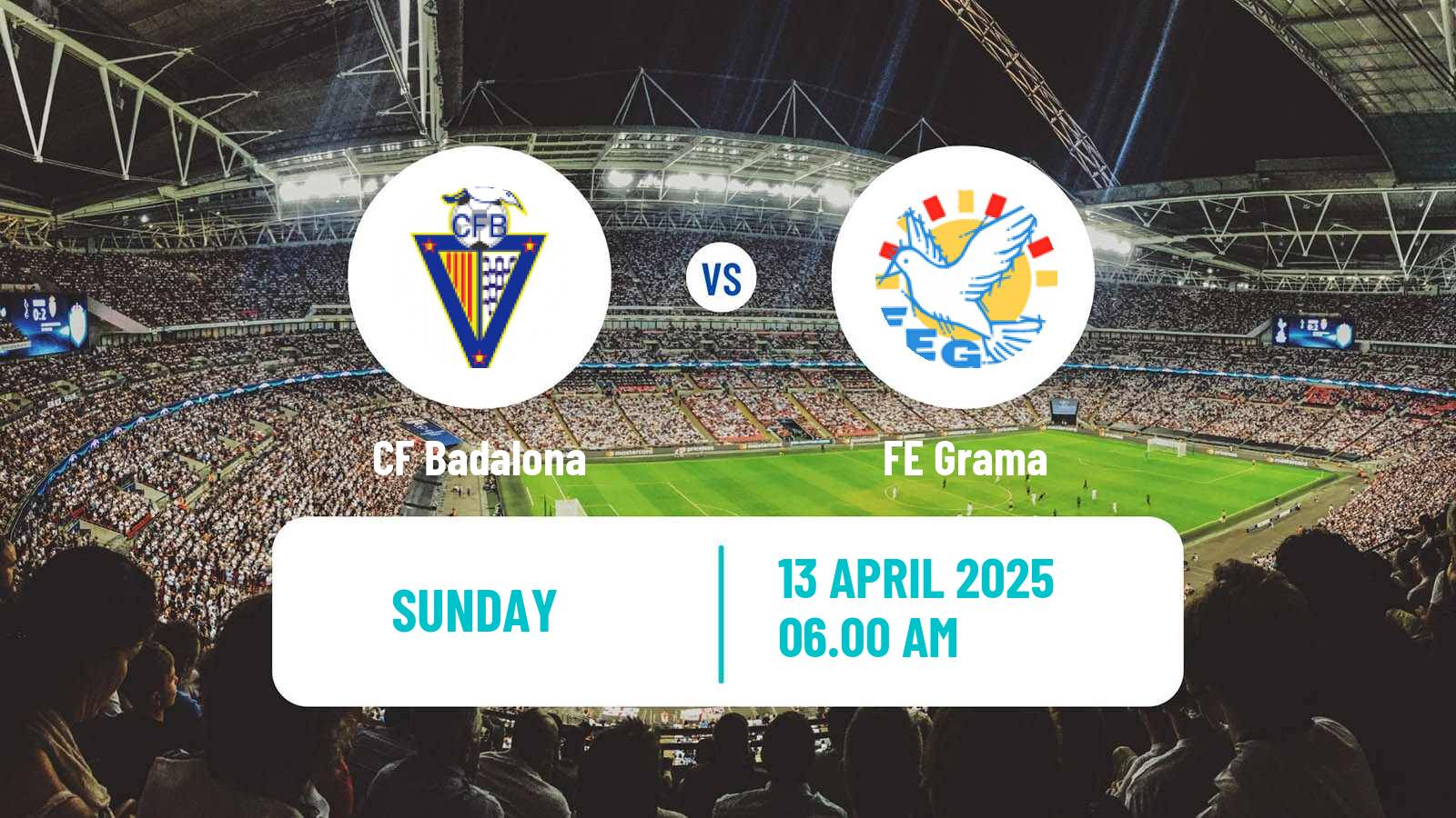 Soccer Spanish Tercera RFEF - Group 5 Badalona - Grama