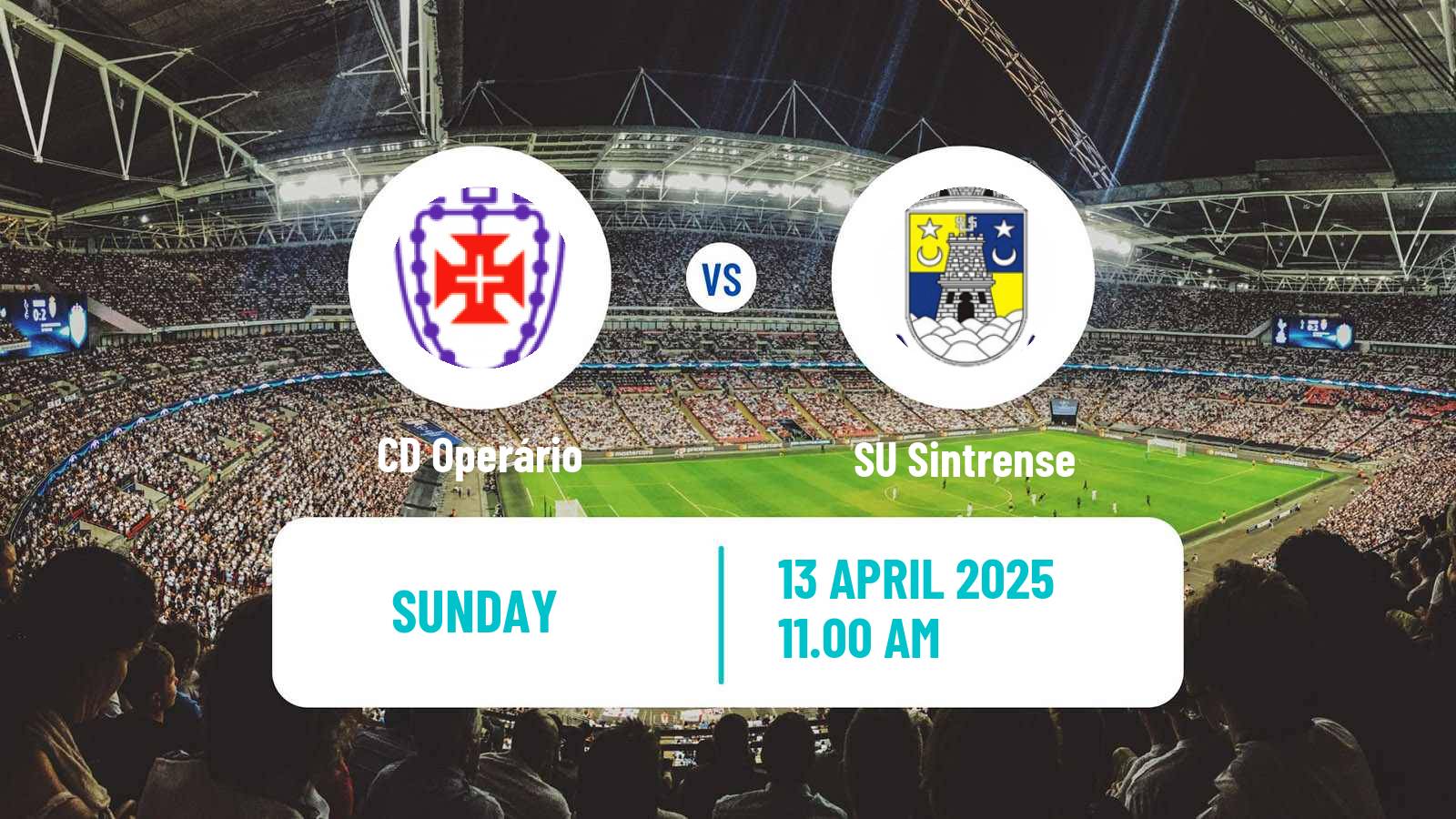 Soccer Campeonato de Portugal - Group D Operário - Sintrense