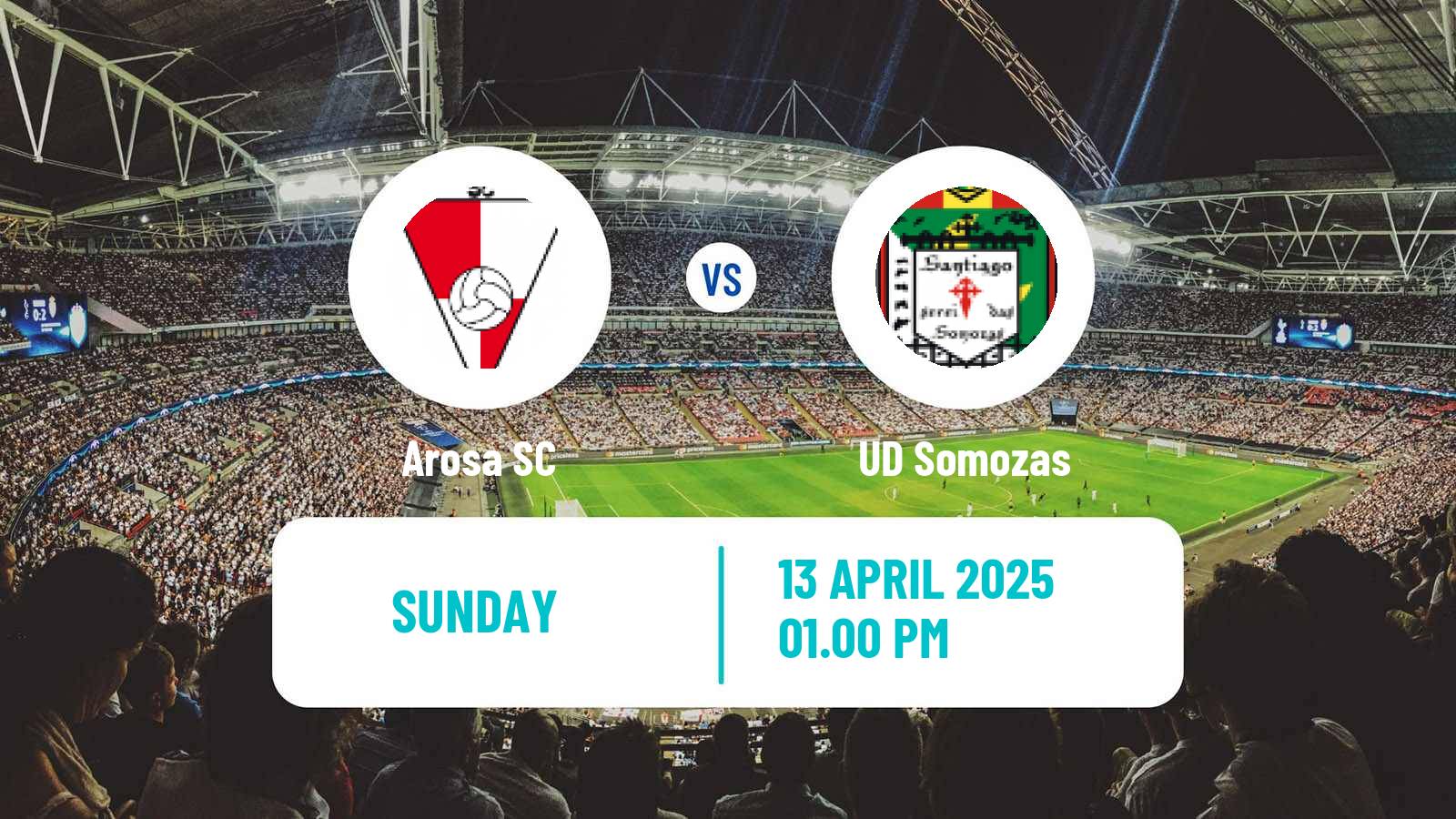 Soccer Spanish Tercera RFEF - Group 1 Arosa - Somozas