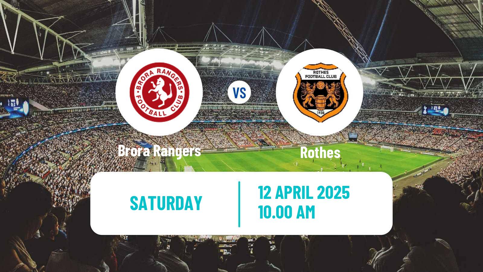 Soccer Scottish Highland League Brora Rangers - Rothes