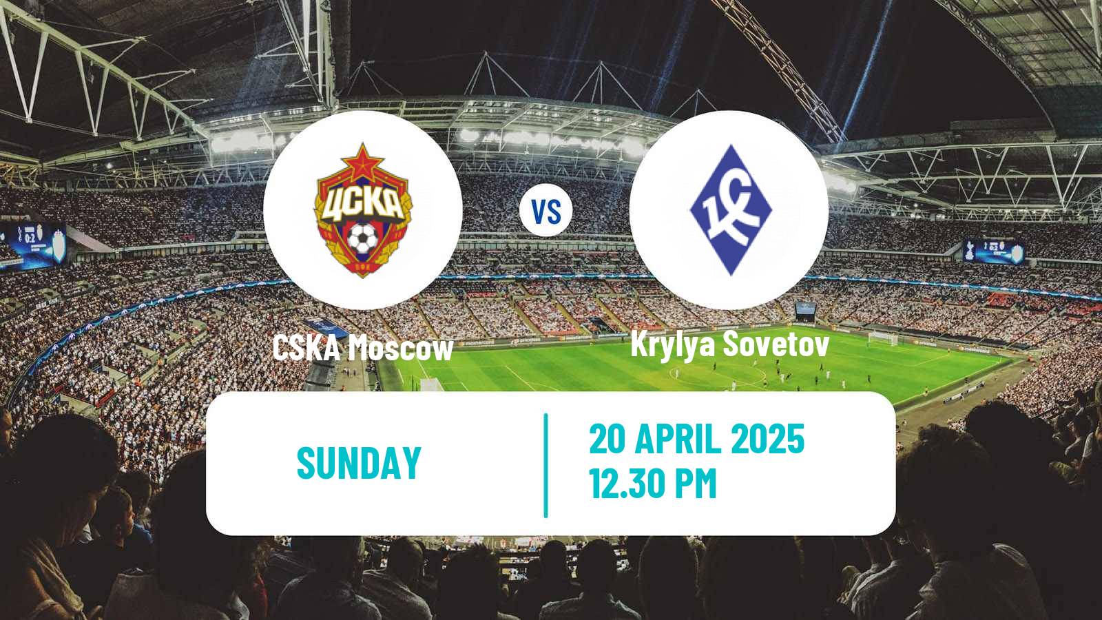 Soccer Russian Premier League CSKA Moscow - Krylya Sovetov