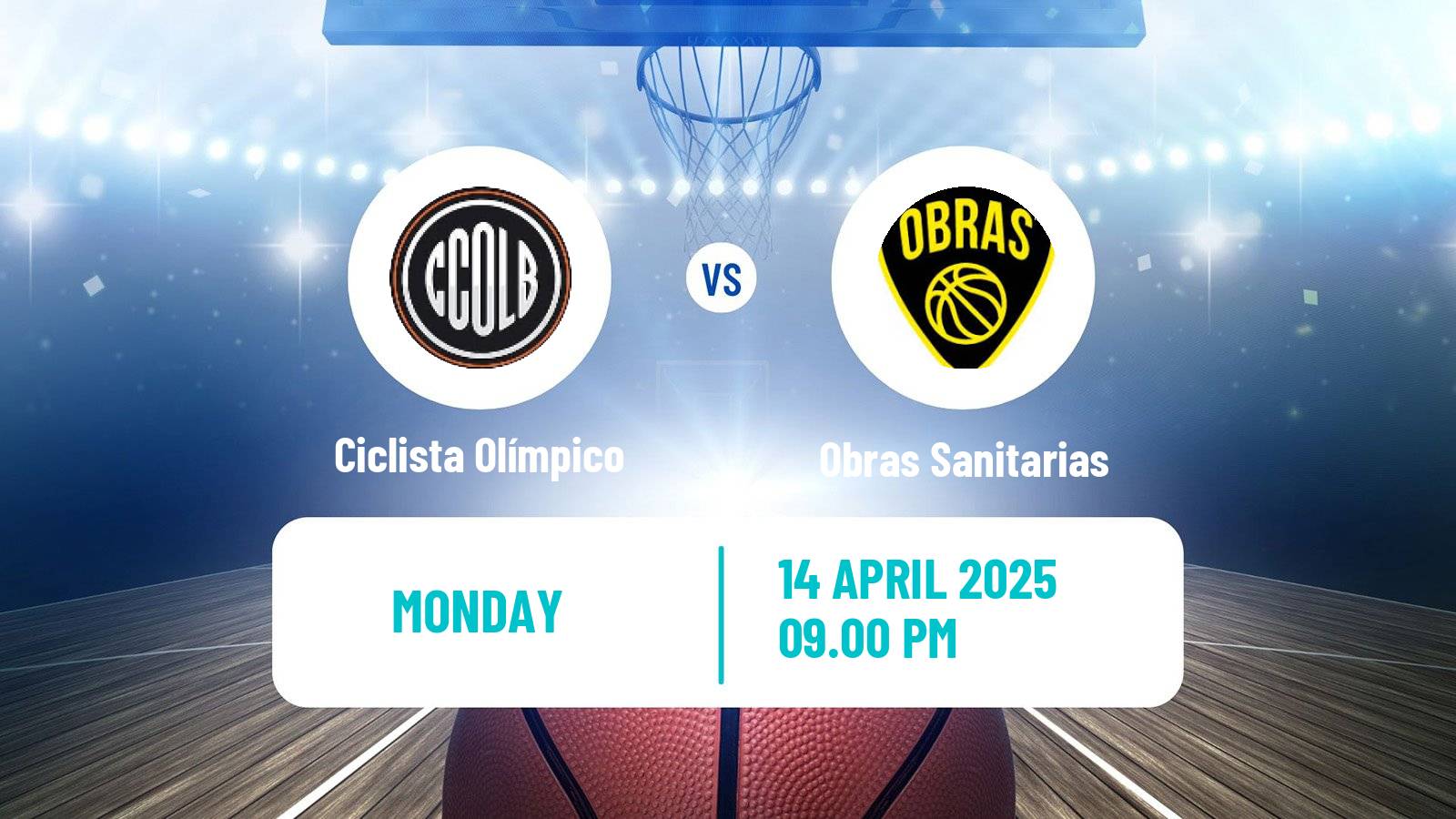 Basketball Argentinian LNB Ciclista Olímpico - Obras Sanitarias