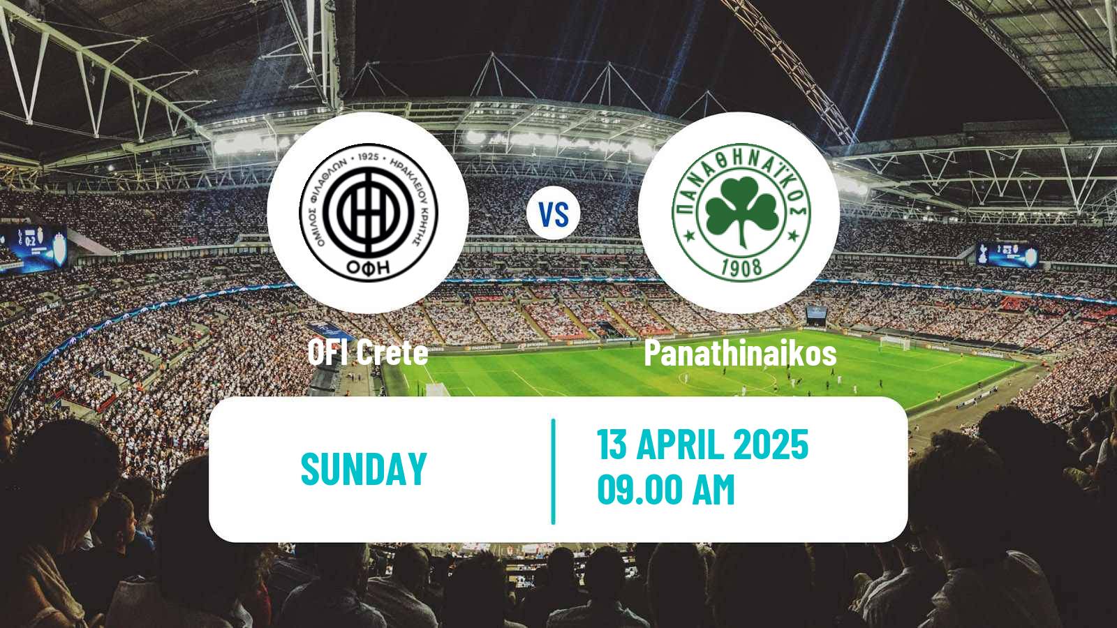 Soccer Greek Division A Women OFI Crete - Panathinaikos