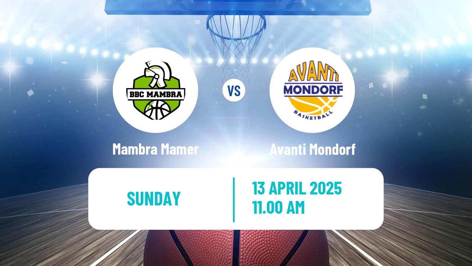 Basketball Luxembourg LBBL Basketball Mambra Mamer - Avanti Mondorf