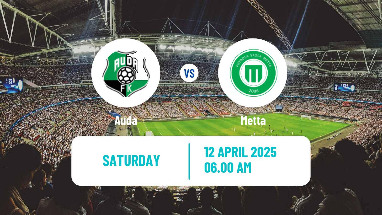 Soccer Latvian 1 Liga Women Auda - Metta