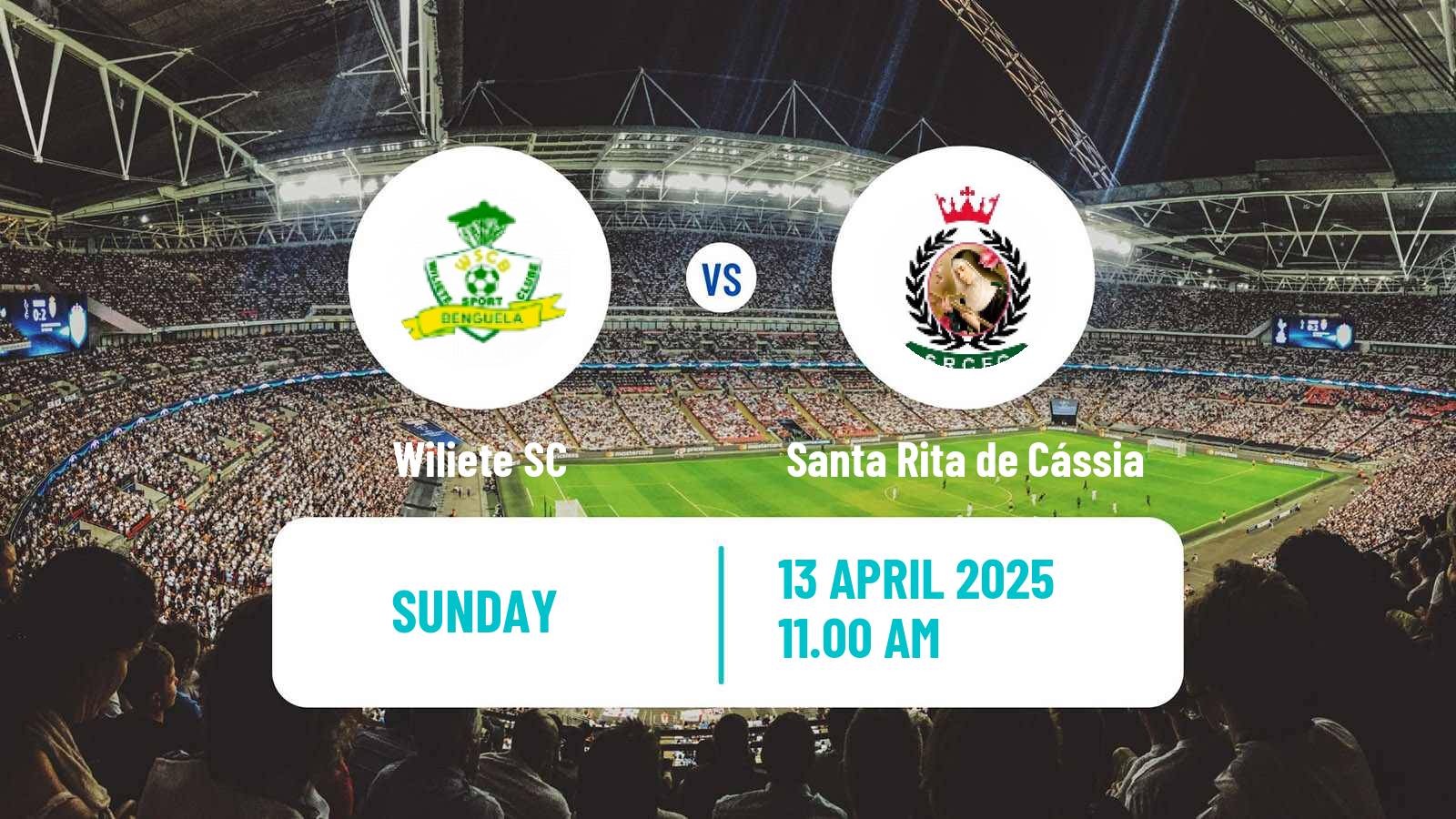 Soccer Angolan Girabola Wiliete - Santa Rita de Cássia
