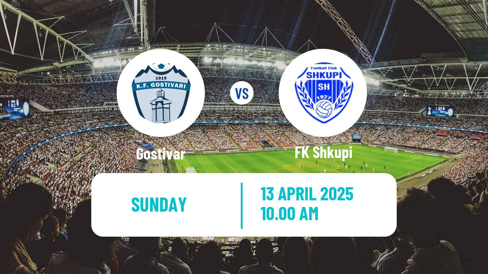 Soccer North Macedonian 1 MFL Gostivar - Shkupi