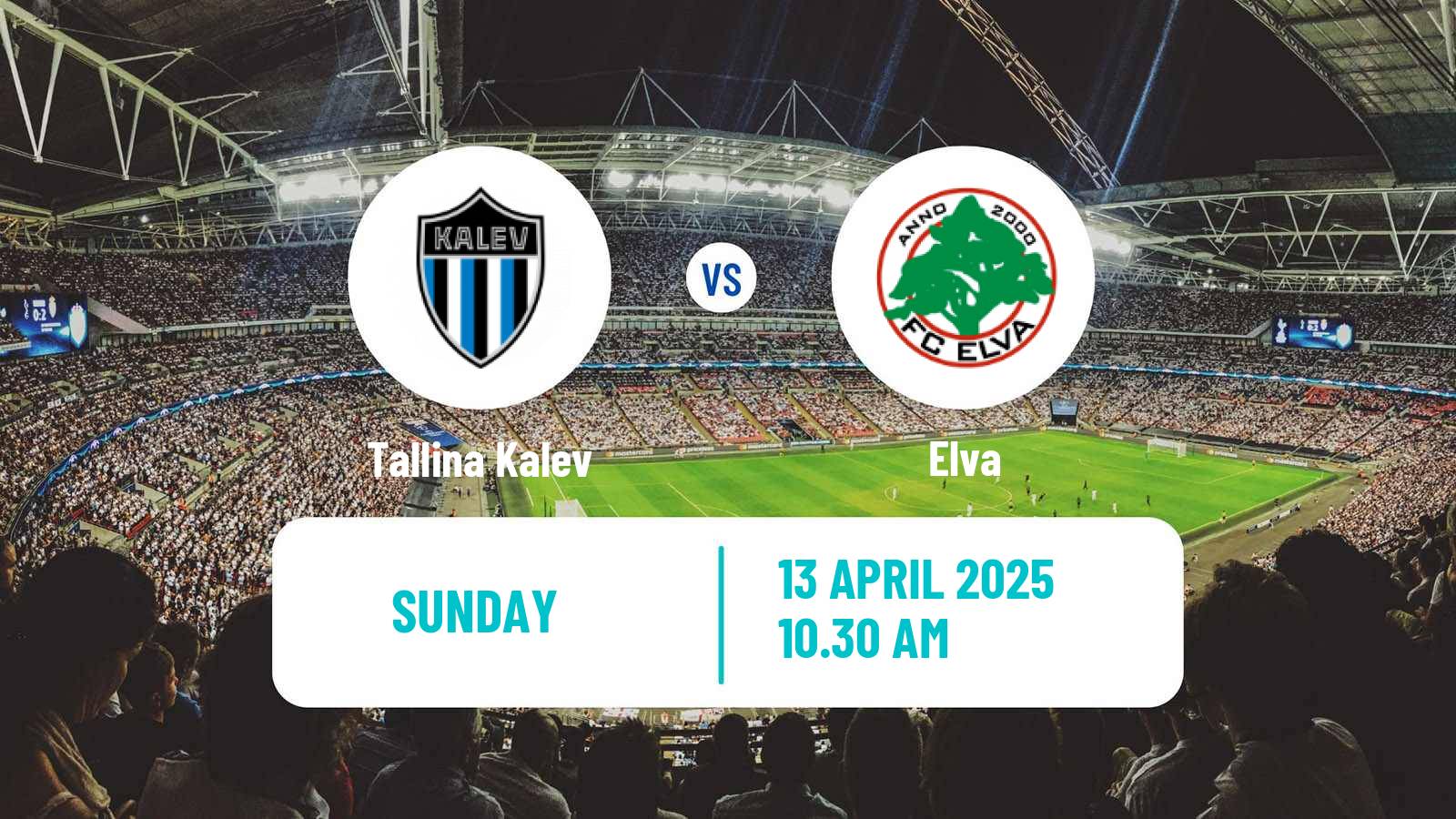 Soccer Estonian Meistriliiga Women Tallina Kalev - Elva