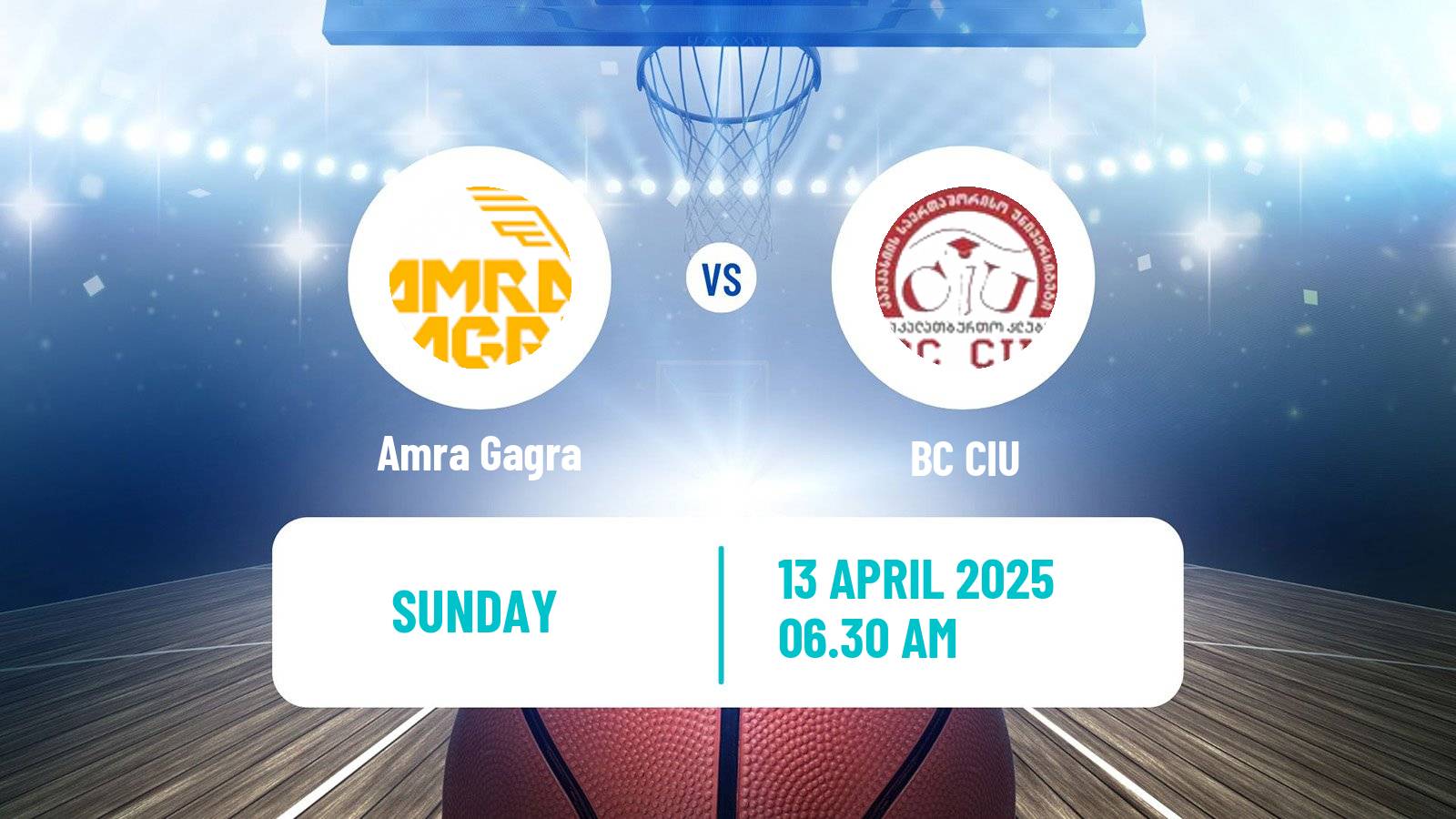 Basketball Georgian Superleague Basketball Amra Gagra - CIU