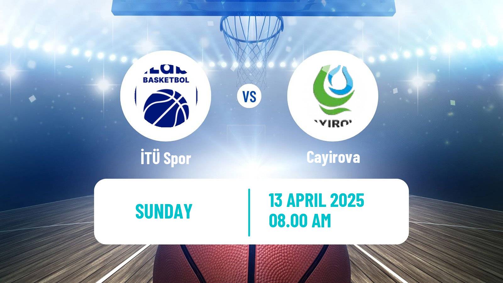 Basketball Turkish TBL İTÜ - Cayirova