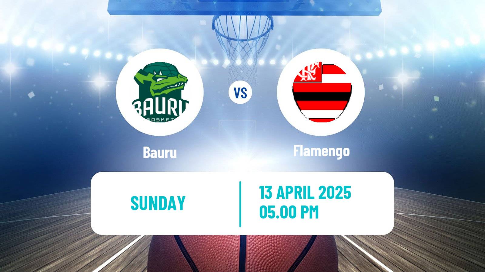 Basketball Brazilian NBB Bauru - Flamengo