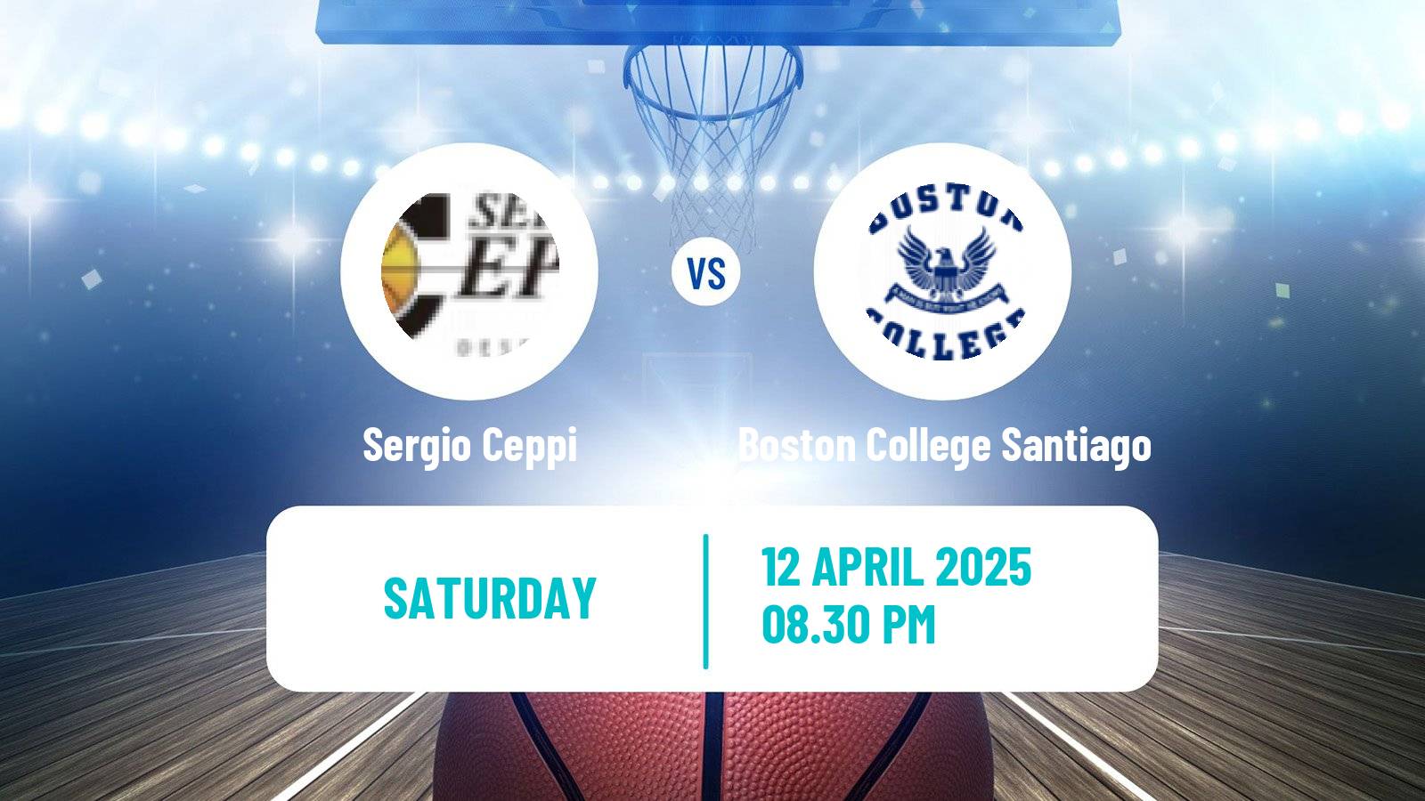 Basketball Chilean LNB 2 Sergio Ceppi - Boston College Santiago
