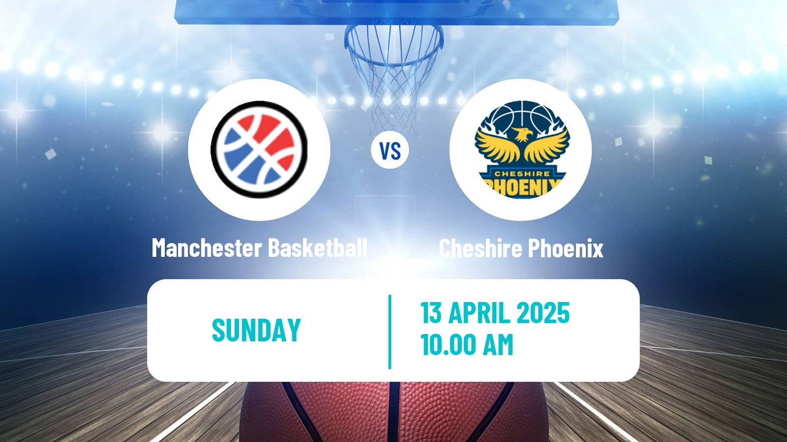 Basketball British Basketball League Manchester Basketball - Cheshire Phoenix