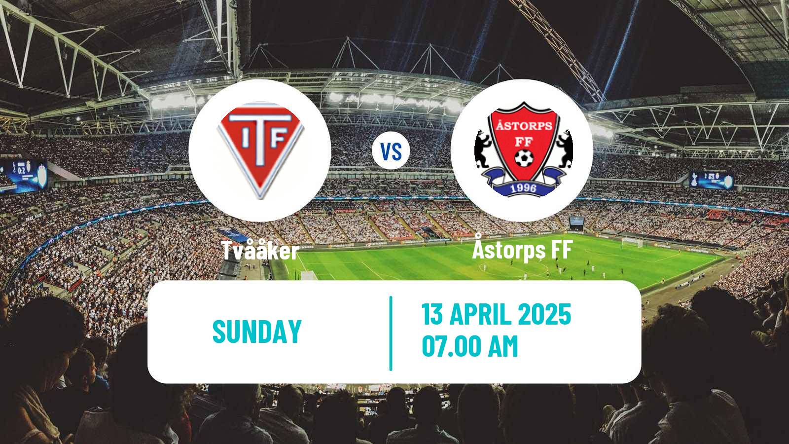 Soccer Swedish Division 2 - Västra Götaland Tvååker - Åstorps