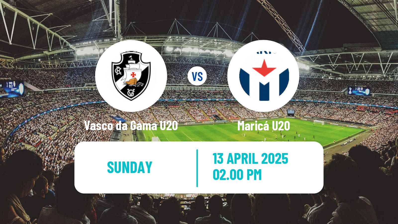 Soccer Brazilian Copa Rio U20 Vasco da Gama U20 - Maricá U20