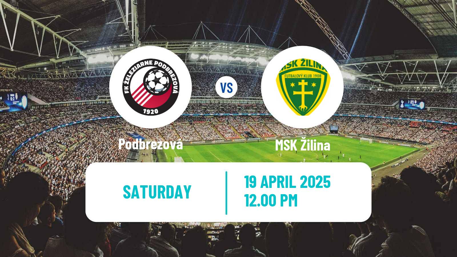 Soccer Slovak Superliga Podbrezová - Žilina