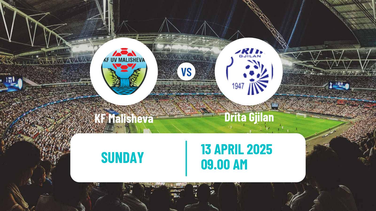 Soccer Kosovo Superliga Malisheva - Drita Gjilan