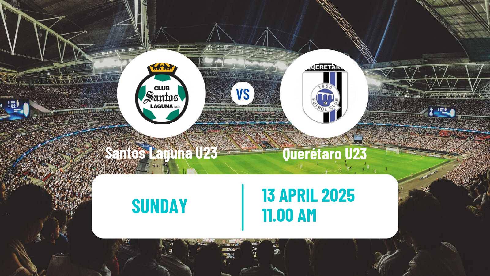 Soccer Mexican Liga MX U23 Santos Laguna U23 - Querétaro U23
