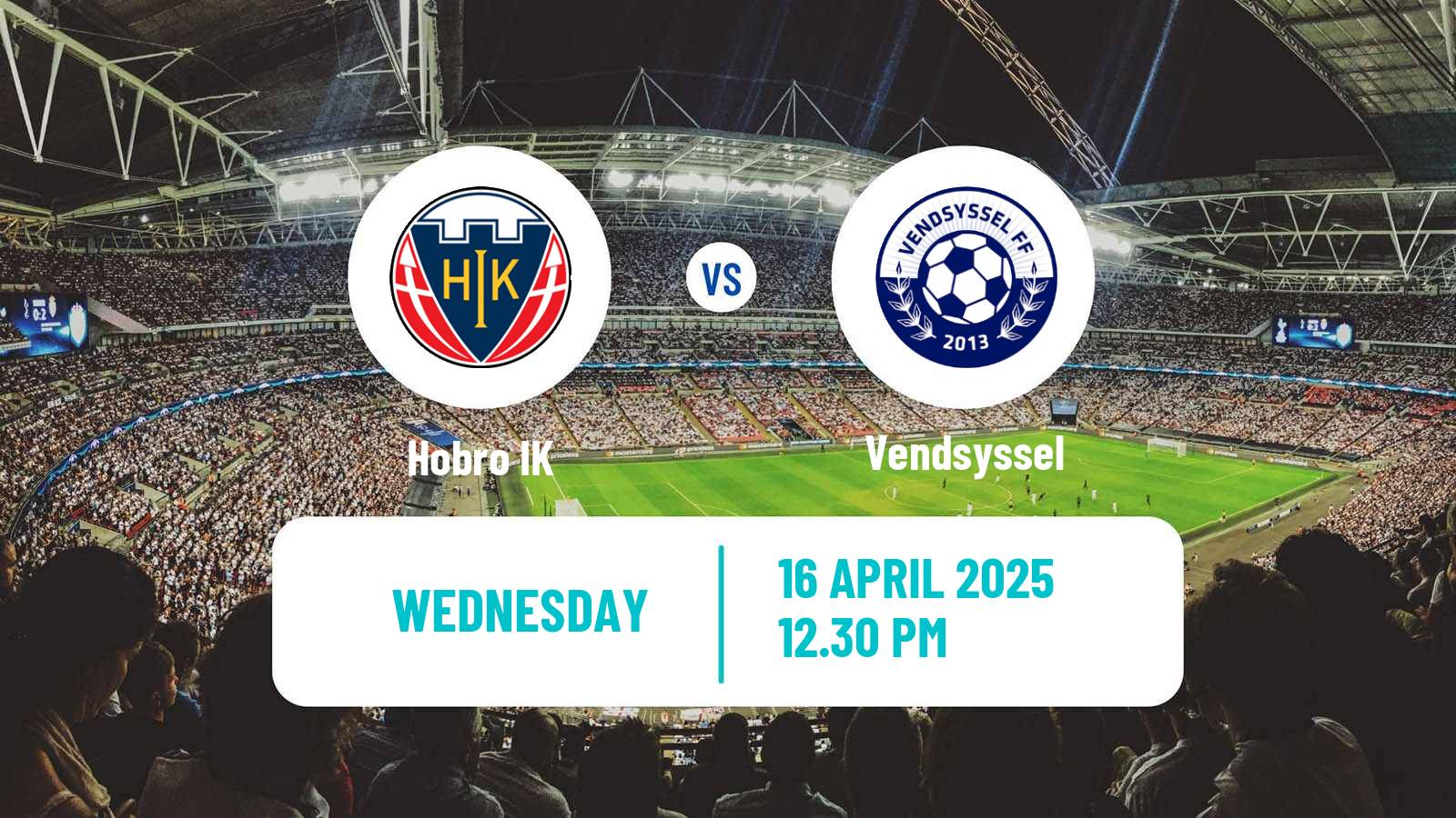 Soccer Danish 1 Division Hobro - Vendsyssel