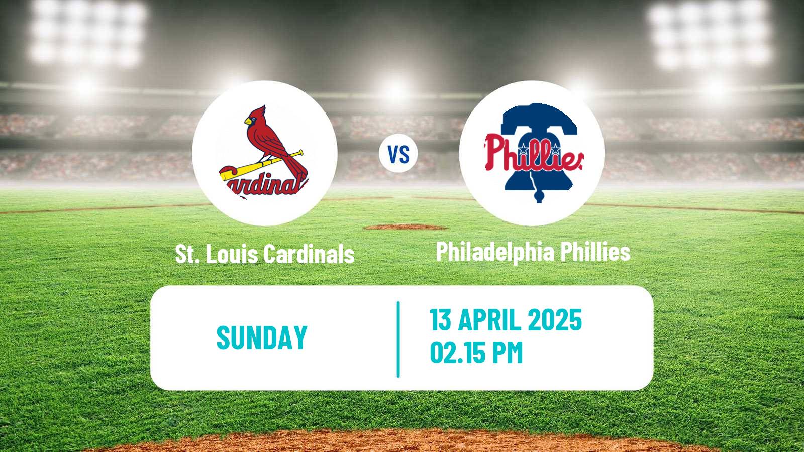 Baseball MLB St. Louis Cardinals - Philadelphia Phillies