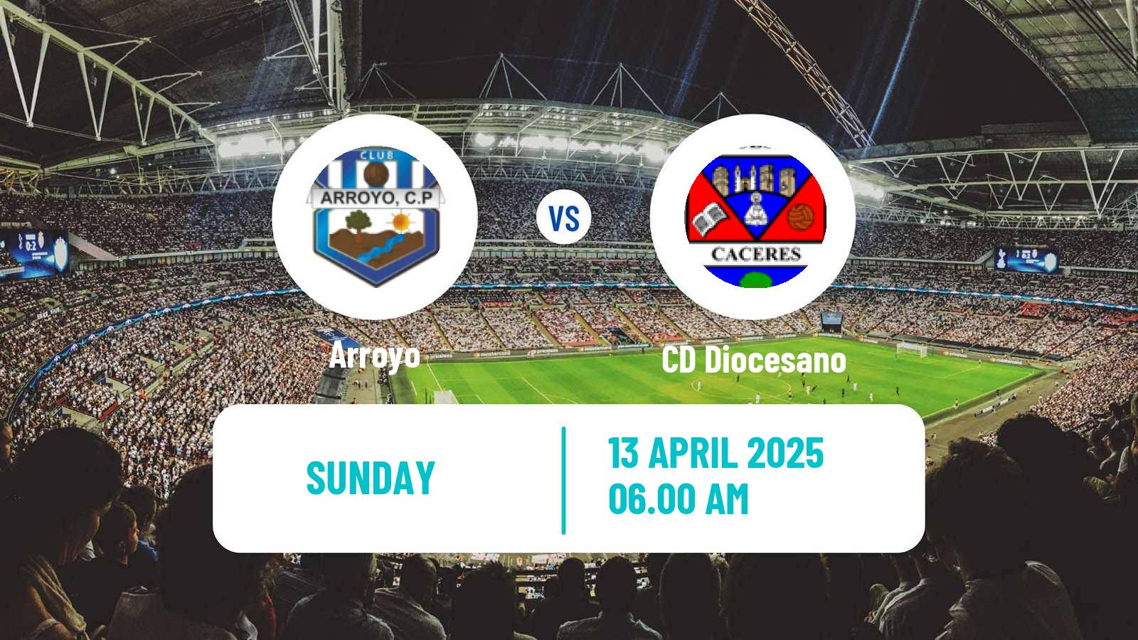 Soccer Spanish Tercera RFEF - Group 14 Arroyo - Diocesano