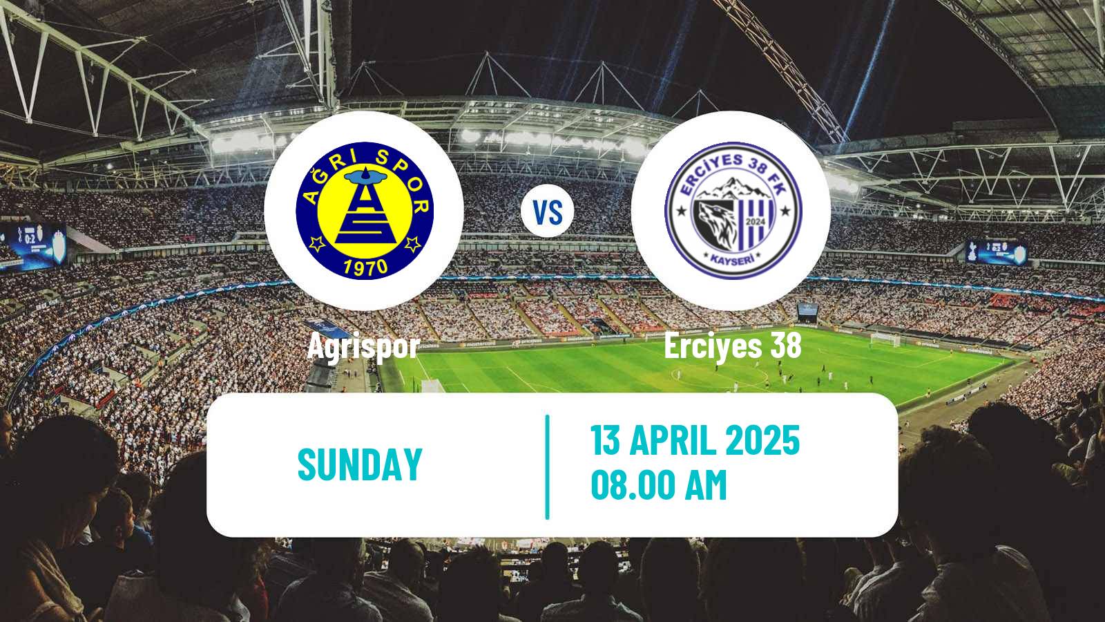 Soccer Turkish 3 Lig Group 4 Agrispor - Erciyes 38