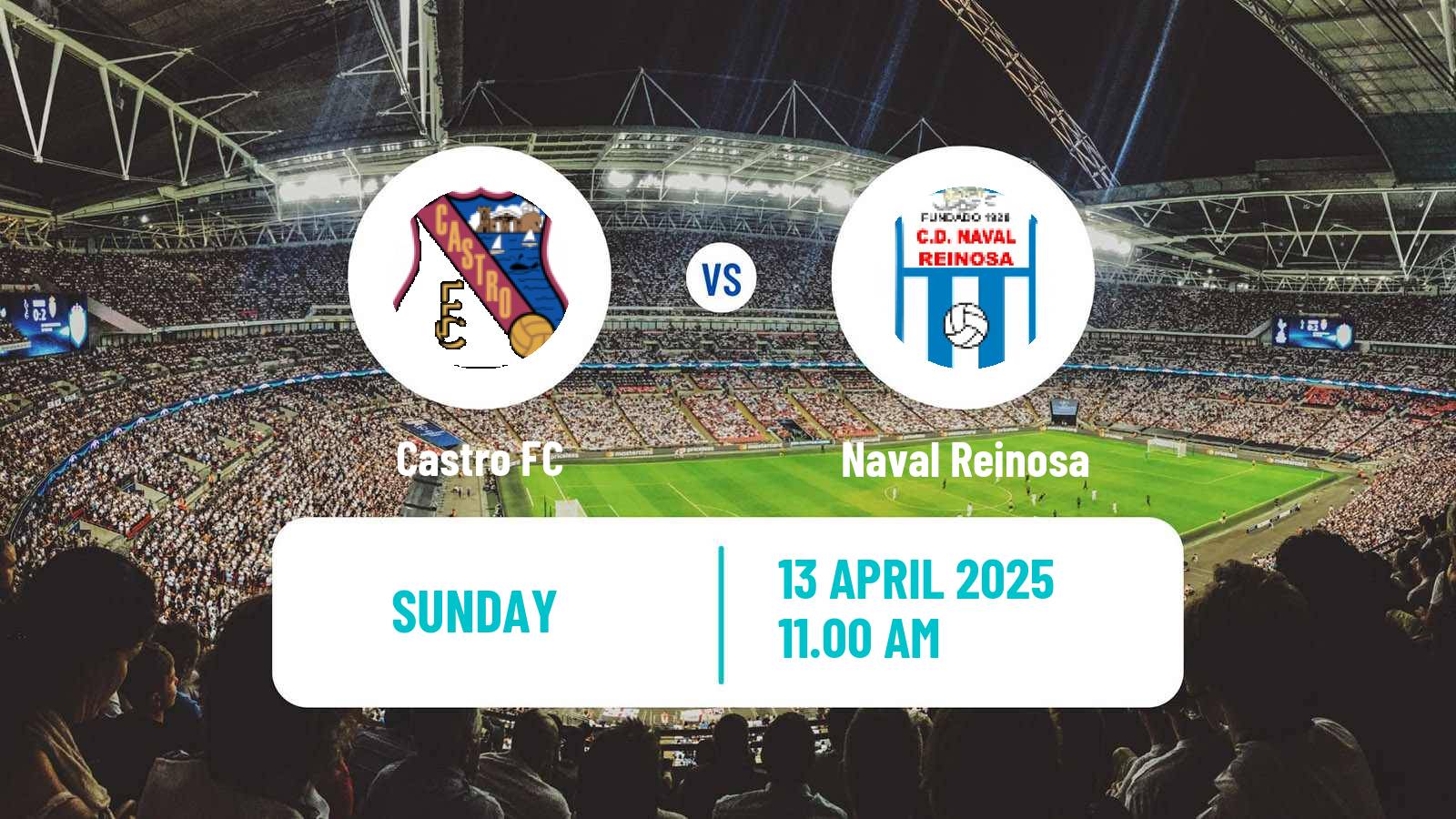Soccer Spanish Tercera RFEF - Group 3 Castro - Naval Reinosa