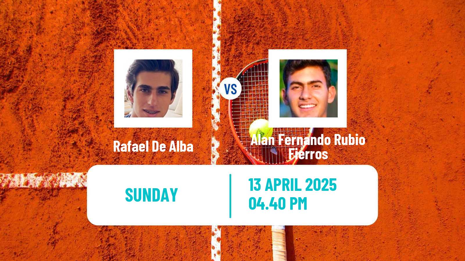 Tennis San Luis Potosi Challenger Men Rafael De Alba - Alan Fernando Rubio Fierros