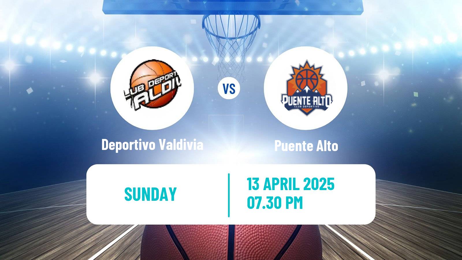 Basketball Chilean LNB Deportivo Valdivia - Puente Alto