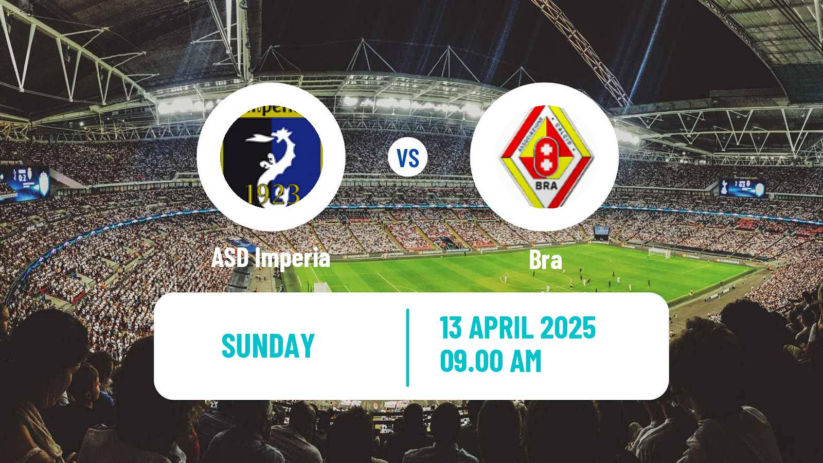 Soccer Italian Serie D - Group A Imperia - Bra