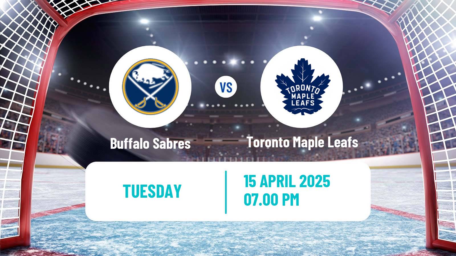 Hockey NHL Buffalo Sabres - Toronto Maple Leafs