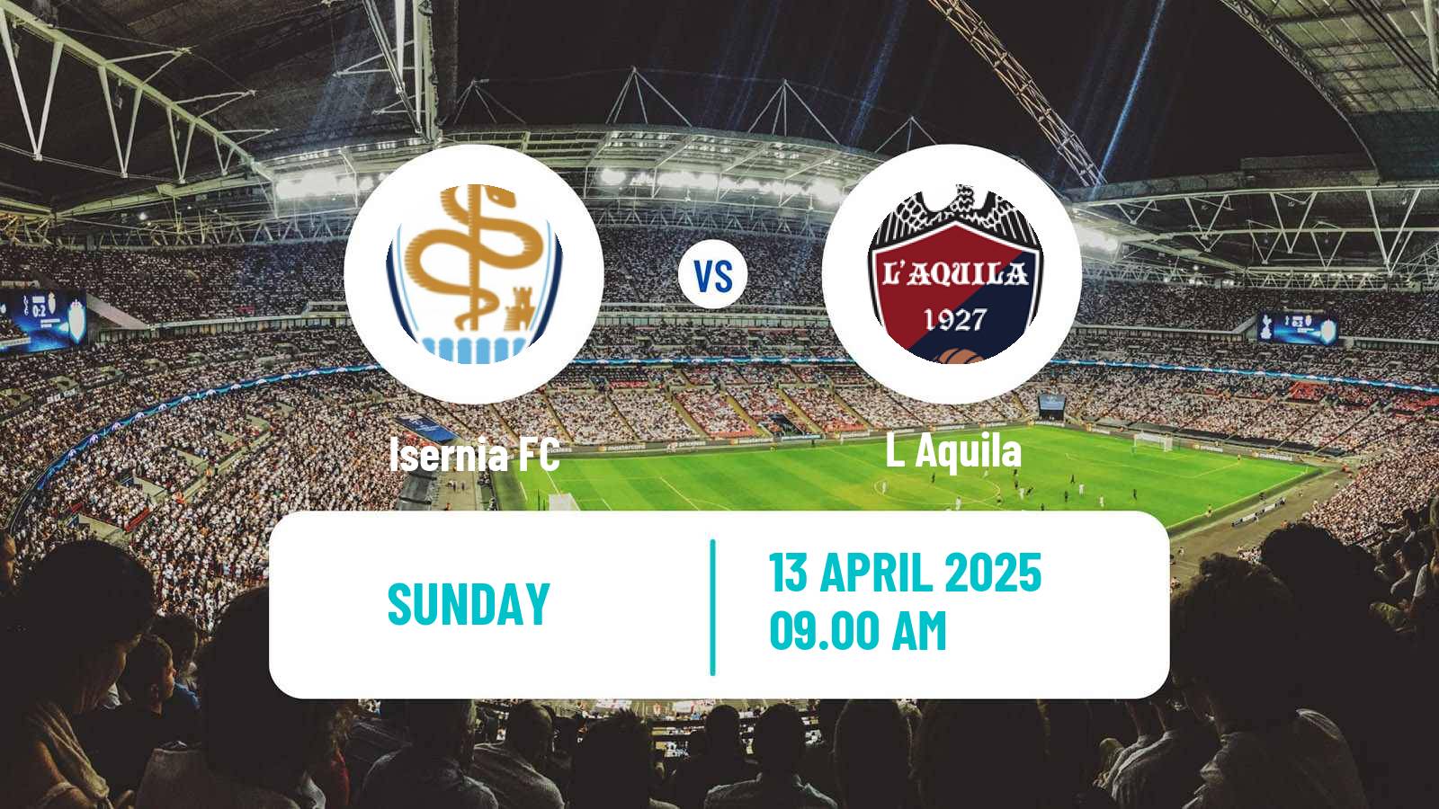Soccer Italian Serie D - Group F Isernia - L Aquila
