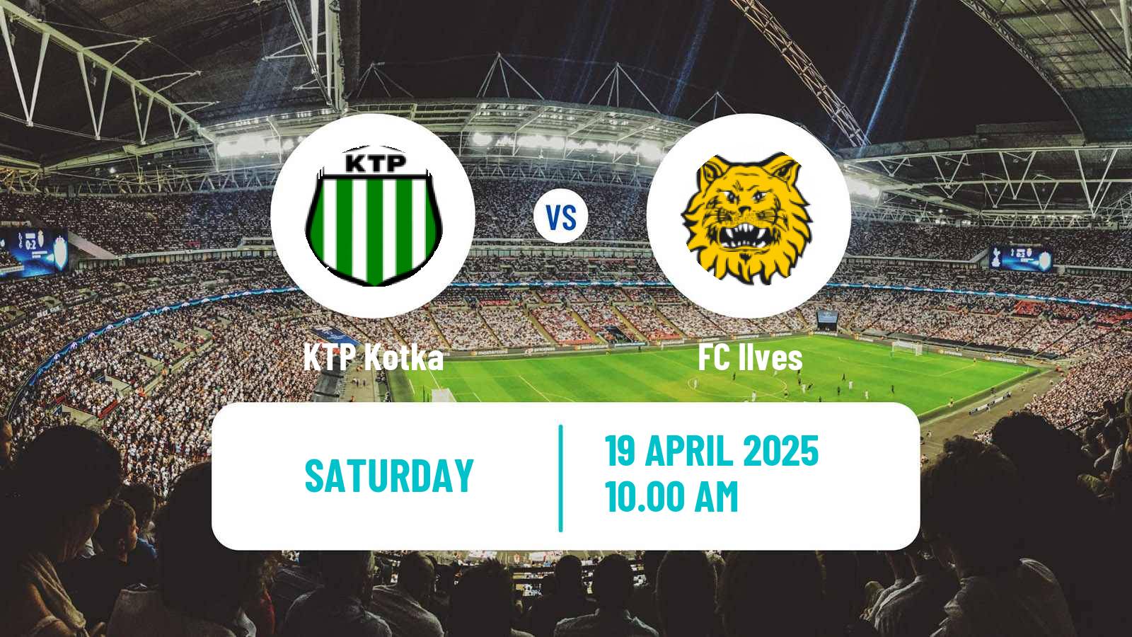 Soccer Finnish Veikkausliiga KTP Kotka - Ilves