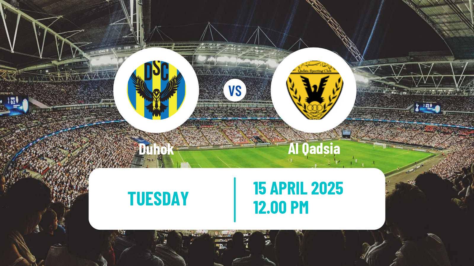 Soccer Gulf Club Champions League Duhok - Al Qadsia
