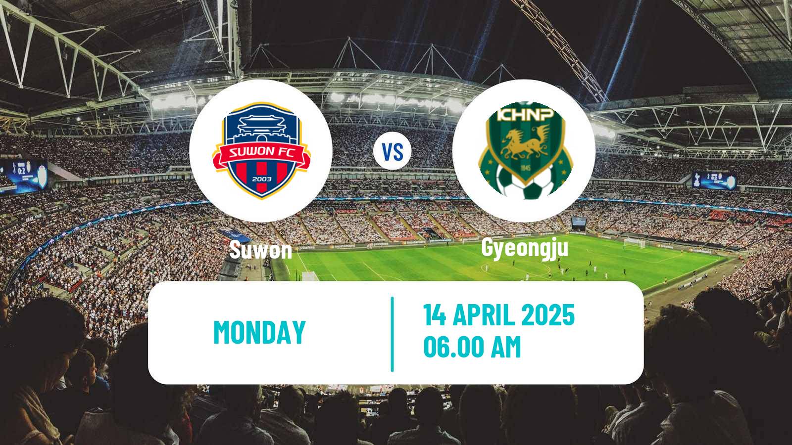 Soccer South Korean WK League Suwon - Gyeongju