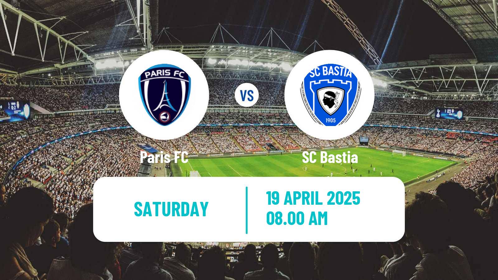 Soccer French Ligue 2 Paris FC - Bastia