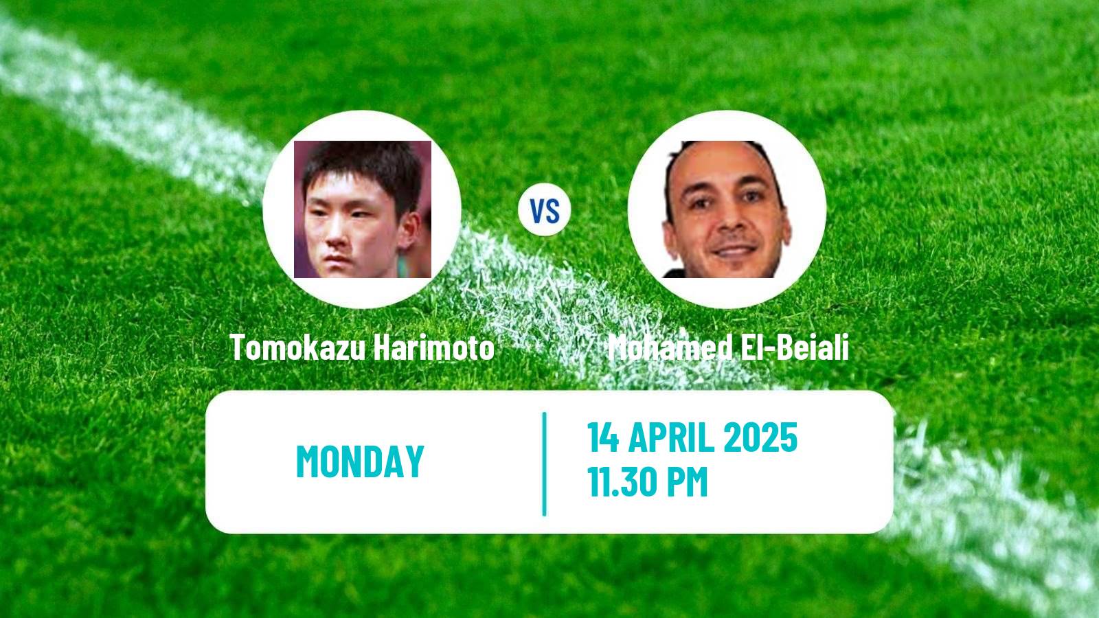 Table tennis World Cup Men Tomokazu Harimoto - Mohamed El-Beiali