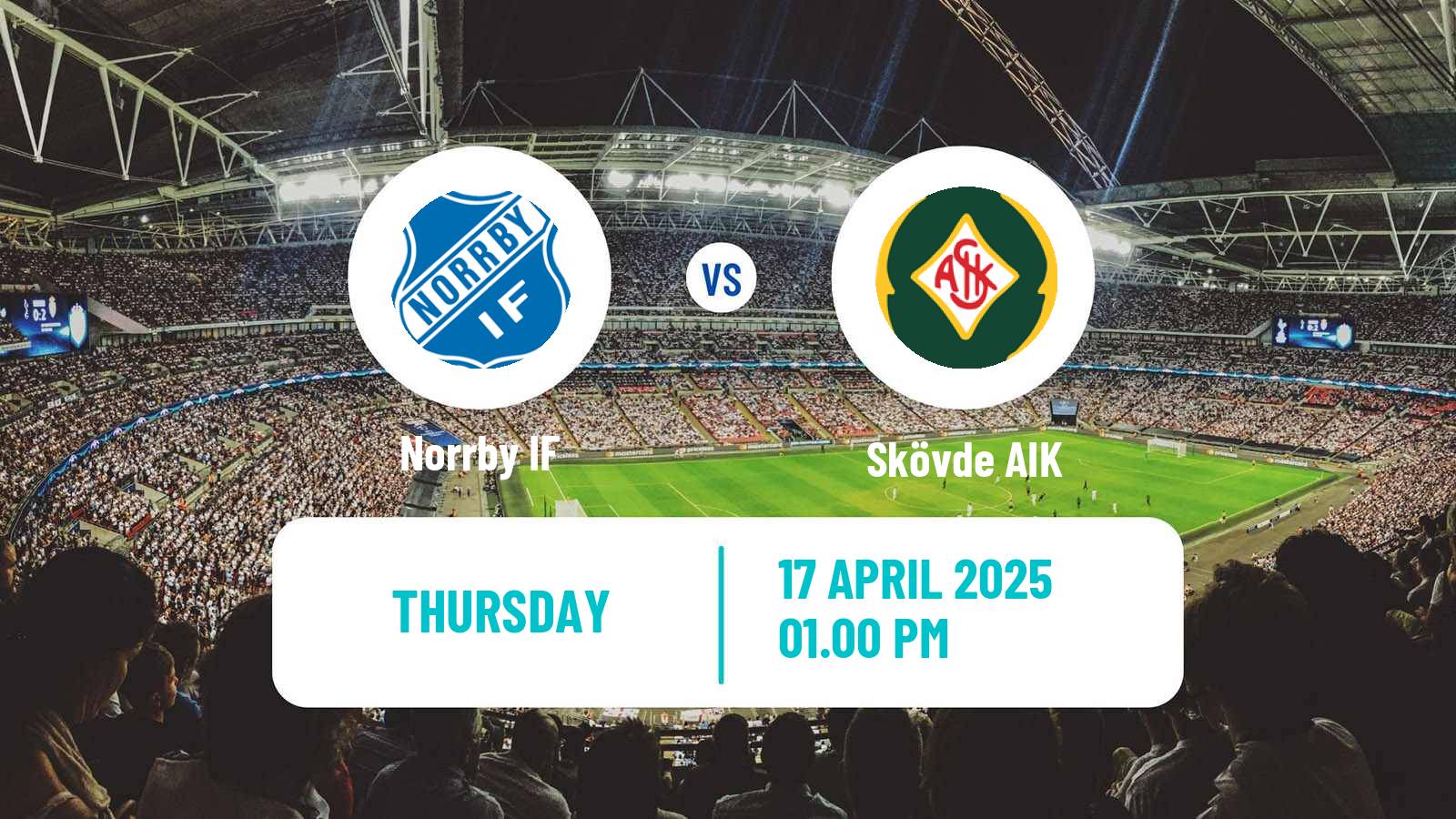 Soccer Swedish Division 1 Södra Norrby - Skövde AIK